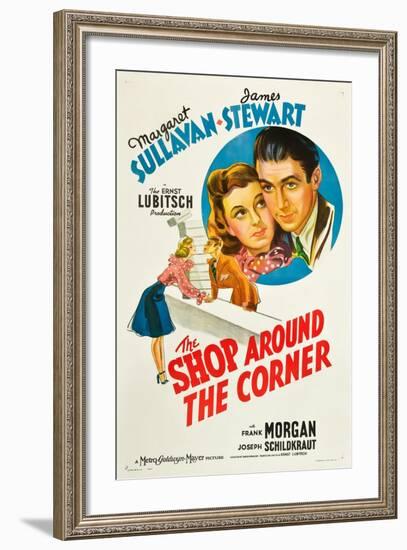 THE SHOP AROUND THE CORNER, from left: Margaret Sullavan, James Stewart, 1940-null-Framed Art Print