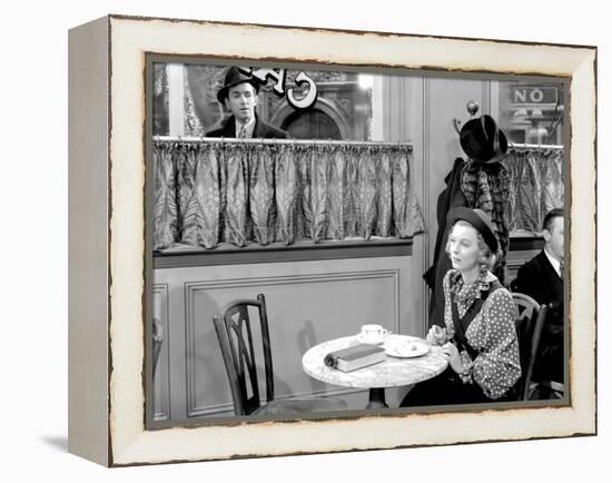 The Shop Around The Corner, James Stewart, Margaret Sullavan, 1940-null-Framed Stretched Canvas