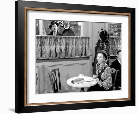 The Shop Around The Corner, James Stewart, Margaret Sullavan, 1940-null-Framed Photo