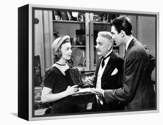 The Shop Around The Corner, Margaret Sullavan, Frank Morgan, James Stewart, 1940-null-Framed Stretched Canvas