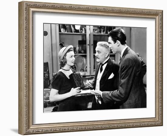 The Shop Around The Corner, Margaret Sullavan, Frank Morgan, James Stewart, 1940-null-Framed Photo