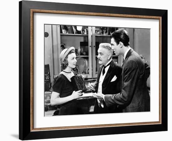 The Shop Around The Corner, Margaret Sullavan, Frank Morgan, James Stewart, 1940-null-Framed Photo