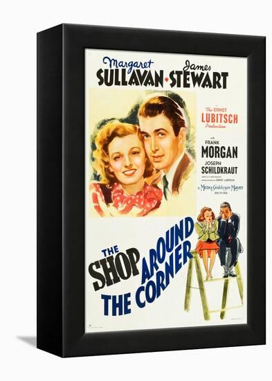 The Shop Around the Corner, Margaret Sullavan, James Stewart, 1940-null-Framed Stretched Canvas