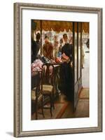 The Shop Girl. 1883-85-James Jacques Tissot-Framed Giclee Print
