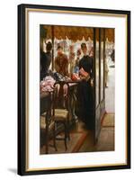 The Shop Girl. 1883-85-James Jacques Tissot-Framed Giclee Print