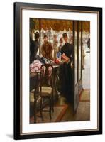 The Shop Girl. 1883-85-James Jacques Tissot-Framed Giclee Print