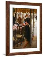 The Shop Girl. 1883-85-James Jacques Tissot-Framed Giclee Print