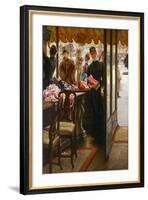 The Shop Girl. 1883-85-James Jacques Tissot-Framed Giclee Print