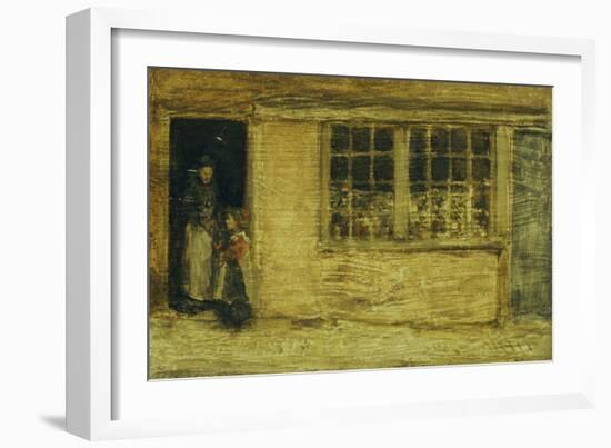 The Shop Window-James Abbott McNeill Whistler-Framed Giclee Print