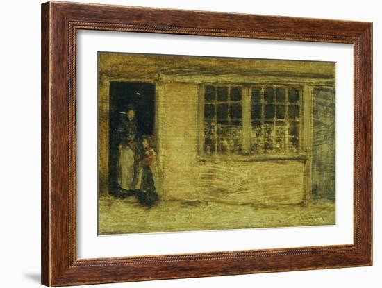 The Shop Window-James Abbott McNeill Whistler-Framed Giclee Print