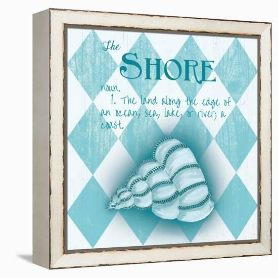 The Shore Border-Andi Metz-Framed Stretched Canvas