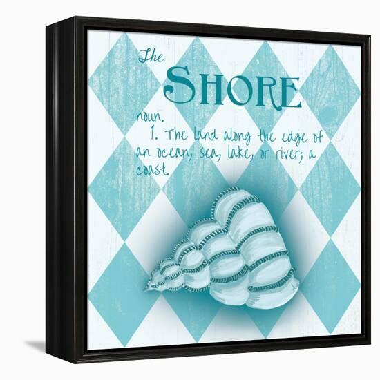 The Shore Border-Andi Metz-Framed Stretched Canvas