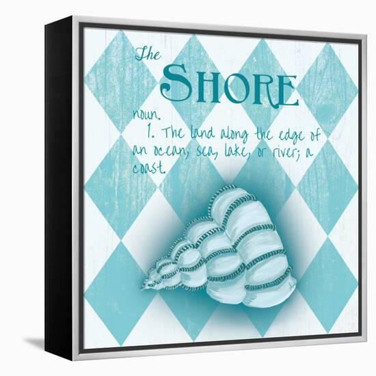 The Shore Border-Andi Metz-Framed Stretched Canvas