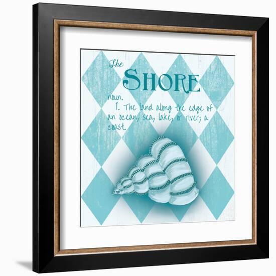 The Shore Border-Andi Metz-Framed Art Print