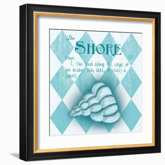 The Shore Border-Andi Metz-Framed Art Print