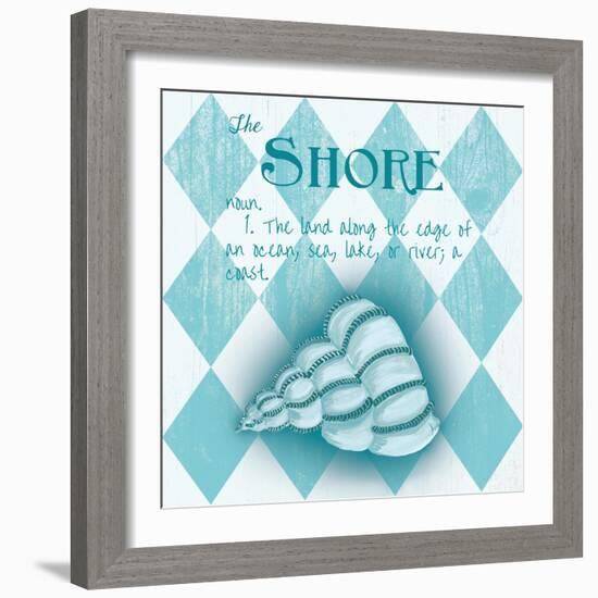 The Shore Border-Andi Metz-Framed Art Print