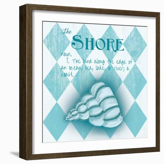 The Shore Border-Andi Metz-Framed Art Print