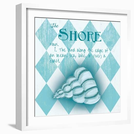 The Shore Border-Andi Metz-Framed Art Print