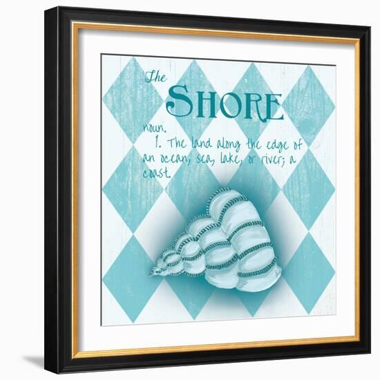 The Shore Border-Andi Metz-Framed Art Print