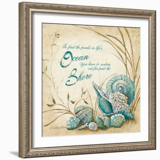 The Shore-Charlene Olson-Framed Art Print