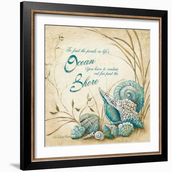 The Shore-Charlene Olson-Framed Art Print