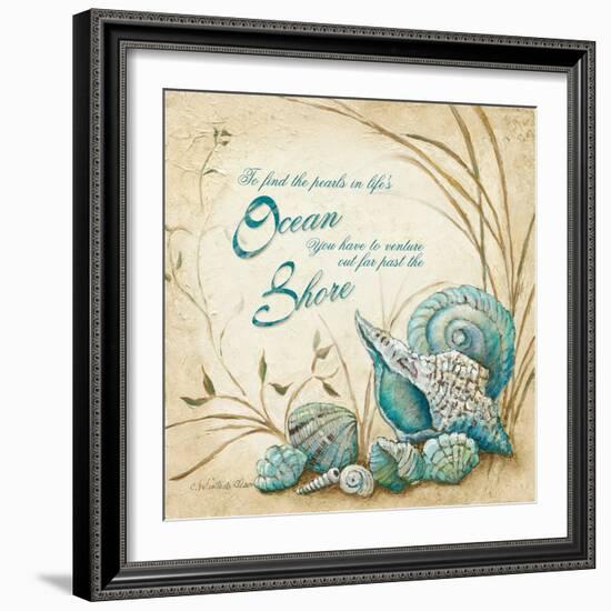 The Shore-Charlene Olson-Framed Art Print