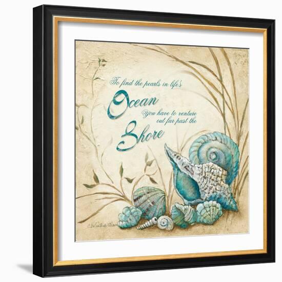 The Shore-Charlene Olson-Framed Art Print