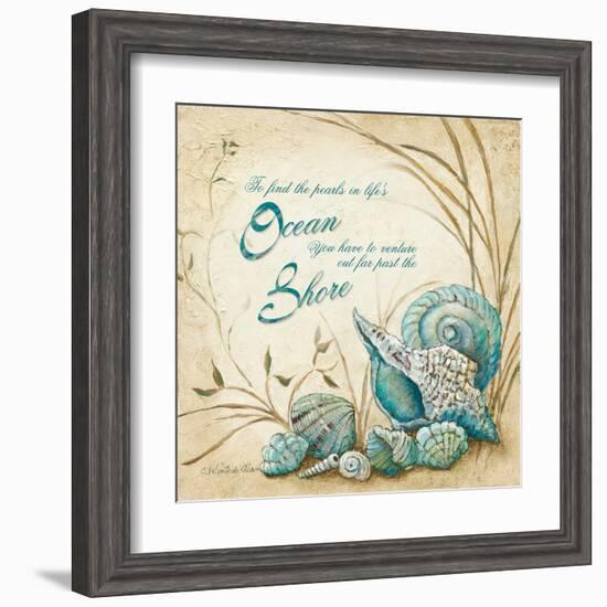 The Shore-Charlene Olson-Framed Art Print