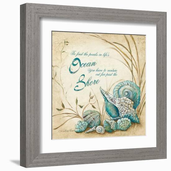 The Shore-Charlene Olson-Framed Art Print