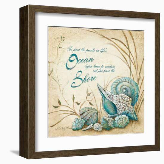 The Shore-Charlene Olson-Framed Art Print