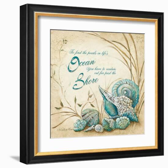 The Shore-Charlene Olson-Framed Art Print