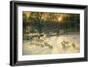 The Shortening Winter's Day is near a close (Oil on Canvas)-Joseph Farquharson-Framed Giclee Print