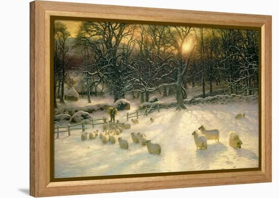 The Shortening Winter's Day Is Near a Close-Joseph Farquharson-Framed Premier Image Canvas