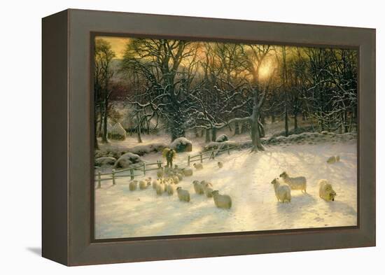 The Shortening Winter's Day Is Near a Close-Joseph Farquharson-Framed Premier Image Canvas