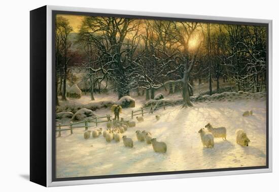 The Shortening Winter's Day Is Near a Close-Joseph Farquharson-Framed Premier Image Canvas