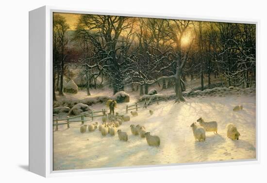 The Shortening Winter's Day Is Near a Close-Joseph Farquharson-Framed Premier Image Canvas