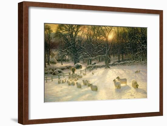 The Shortening Winter's Day Is Near a Close-Joseph Farquharson-Framed Premium Giclee Print