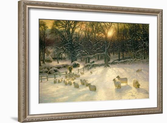 The Shortening Winter's Day Is Near a Close-Joseph Farquharson-Framed Giclee Print