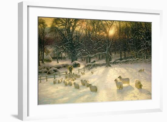 The Shortening Winter's Day Is Near a Close-Joseph Farquharson-Framed Giclee Print