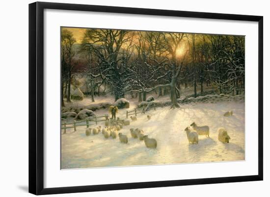 The Shortening Winter's Day Is Near a Close-Joseph Farquharson-Framed Giclee Print