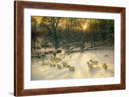 The Shortening Winter's Day Is Near a Close-Joseph Farquharson-Framed Giclee Print