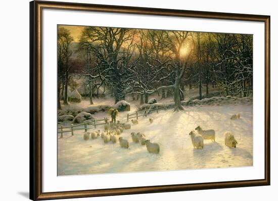 The Shortening Winter's Day Is Near a Close-Joseph Farquharson-Framed Giclee Print