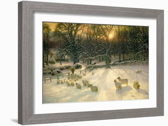 The Shortening Winter's Day Is Near a Close-Joseph Farquharson-Framed Giclee Print