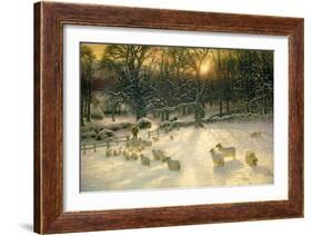 The Shortening Winter's Day Is Near a Close-Joseph Farquharson-Framed Giclee Print