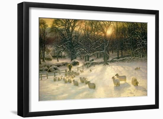 The Shortening Winter's Day Is Near a Close-Joseph Farquharson-Framed Giclee Print