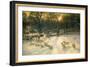 The Shortening Winter's Day Is Near a Close-Joseph Farquharson-Framed Giclee Print