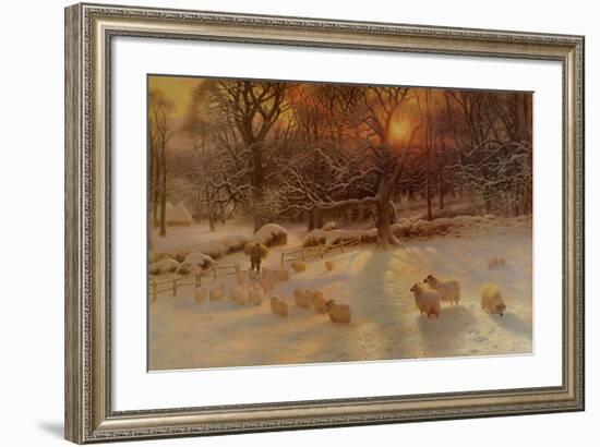 The Shortening Winter's Day-Joseph Farquharson-Framed Art Print