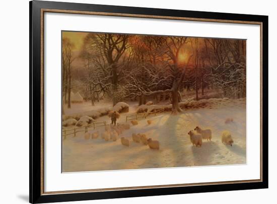 The Shortening Winter's Day-Joseph Farquharson-Framed Art Print