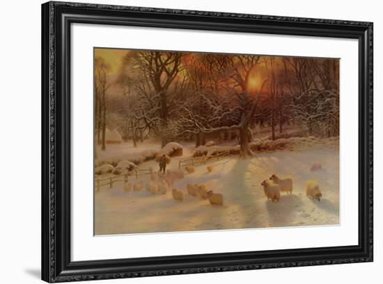 The Shortening Winter's Day-Joseph Farquharson-Framed Art Print