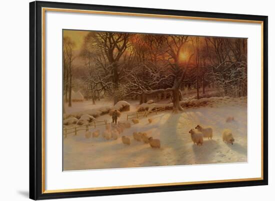 The Shortening Winter's Day-Joseph Farquharson-Framed Art Print